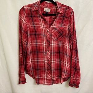 Universal Thread- plaid button down